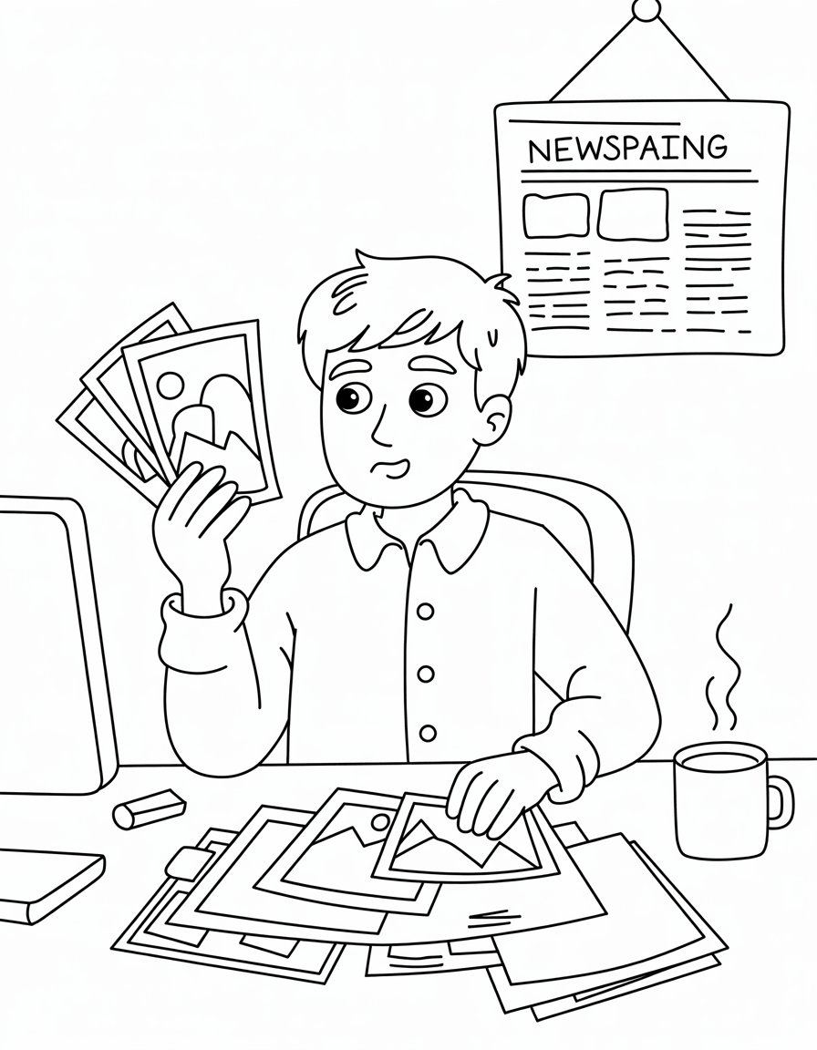 Peter Parker as Daily Bugle Employee